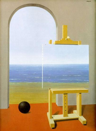 RENE MAGRITTE-Condition humaine